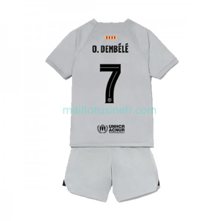 Maillot de Foot FC Barcelone Ousmane Dembele 7 Troisième 2022-23 - Enfant Maillot de Foot FC Barcelone Ousmane Dembele 7 Troisième 2022-23 - Enfant